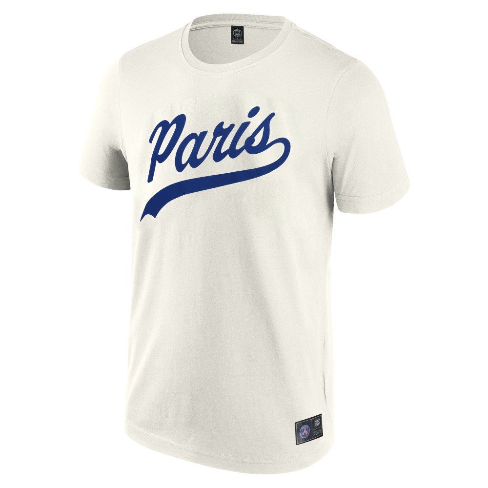 Paris Saint-Germain Collegiate T-Shirt Cream shop