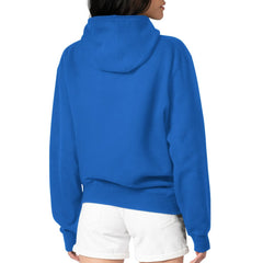 Indianapolis Colts Starter Women's Fireworks Fleece Pullover Hoodie Royal