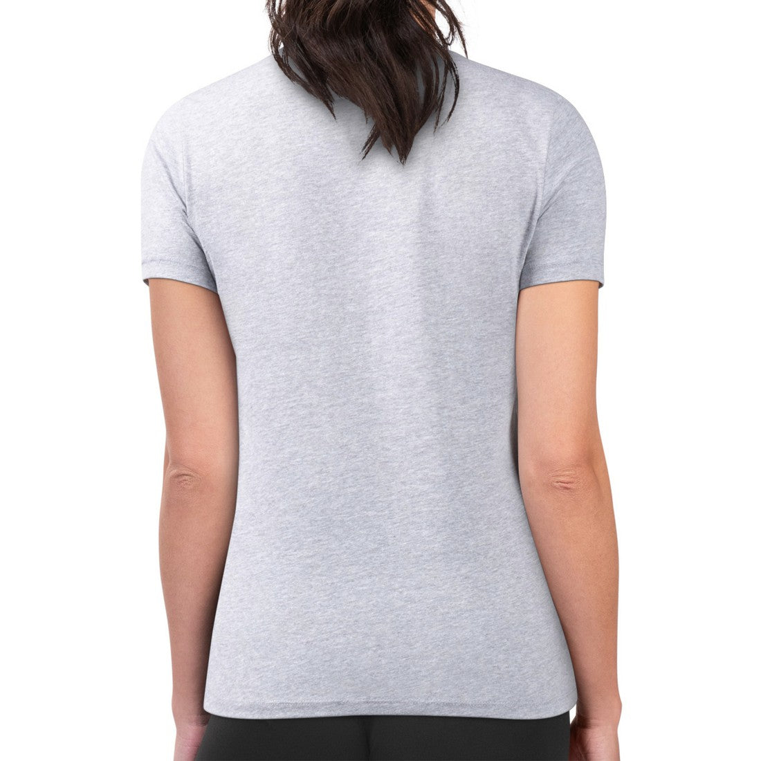 Seattle Seahawks G-III 4Her by Carl Banks Women's Super-Slim Fit Lightweight Shadow Logo T-Shirt Gray