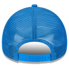Oklahoma City Thunder Core Logo Foam Front A-Frame 9FORTY Adjustable Trucker Hat Blue