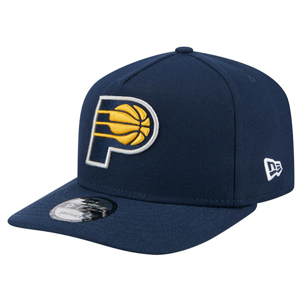 Indiana Pacers Core Logo A-Frame 9FIFTY Snapback Hat Navy