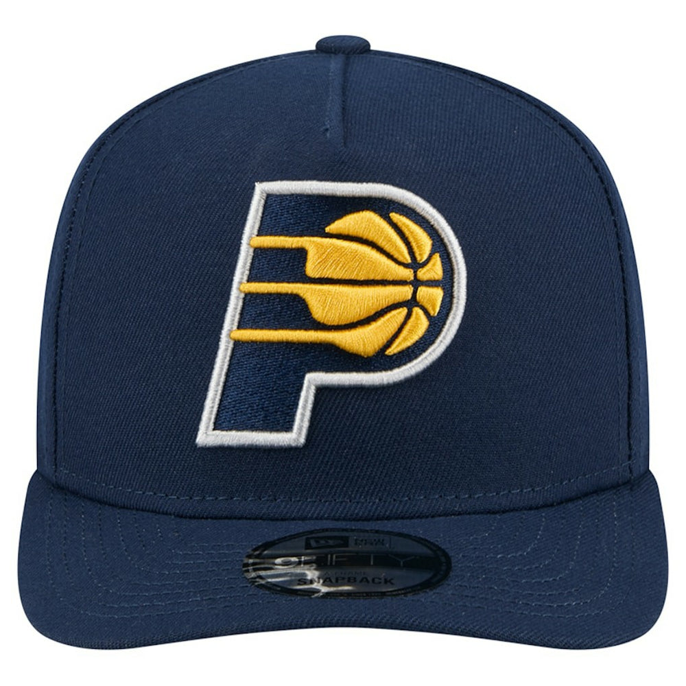 Indiana Pacers Core Logo A-Frame 9FIFTY Snapback Hat Navy