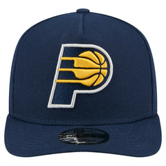 Indiana Pacers Core Logo A-Frame 9FIFTY Snapback Hat Navy