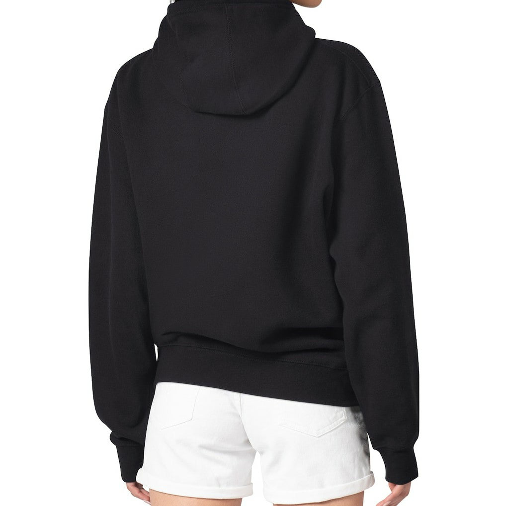 Dallas Cowboys G-III 4Her by Carl Banks Women's Metallic Print Football Sketch Fleece Pullover Hoodie Black