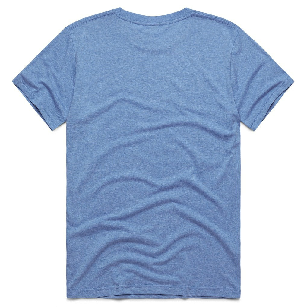 Los Angeles Chargers Homage Youth Charger Power Tri-Blend T-Shirt Powder Blue