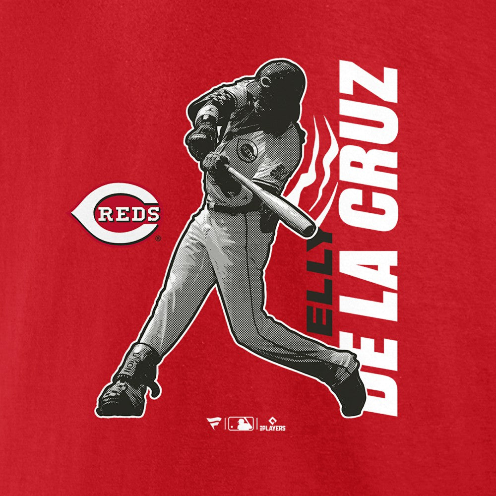 Elly De La Cruz Cincinnati Reds Player Graphic T-Shirt - Red T-shirts