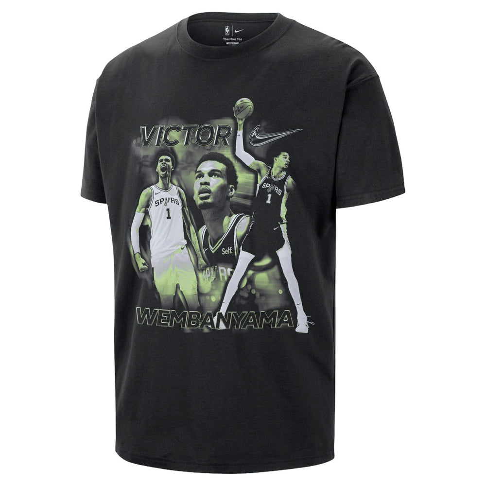 Victor Wembanyama San Antonio Spurs Unisex Athlete T-Shirt Black