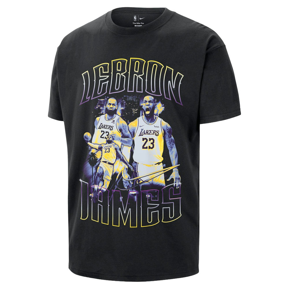 LeBron James Los Angeles Lakers Unisex Athlete T-Shirt Black