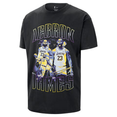 LeBron James Los Angeles Lakers Unisex Athlete T-Shirt Black