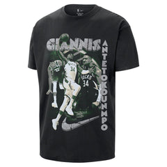 Giannis Antetokounmpo Milwaukee Bucks Unisex Athlete T-Shirt Black