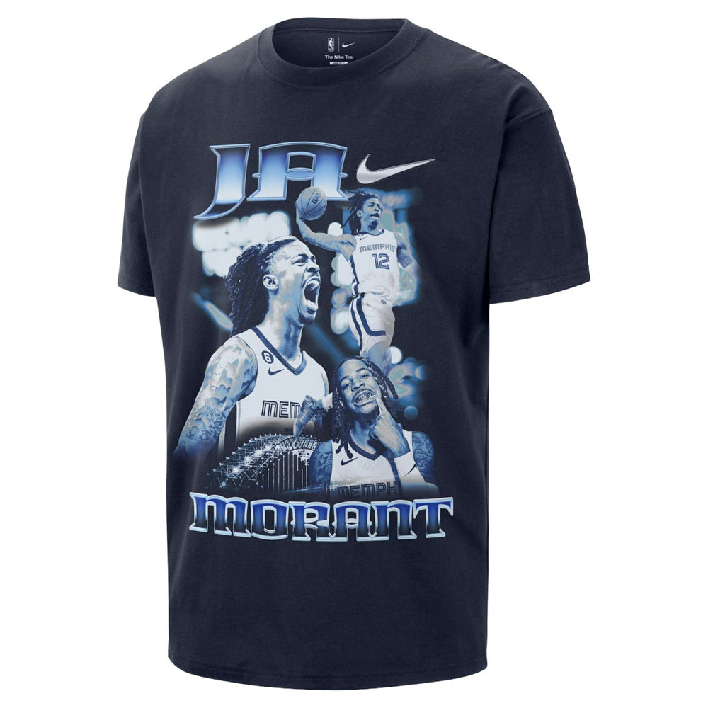 Ja Morant Memphis Grizzlies Unisex Athlete T-Shirt Navy
