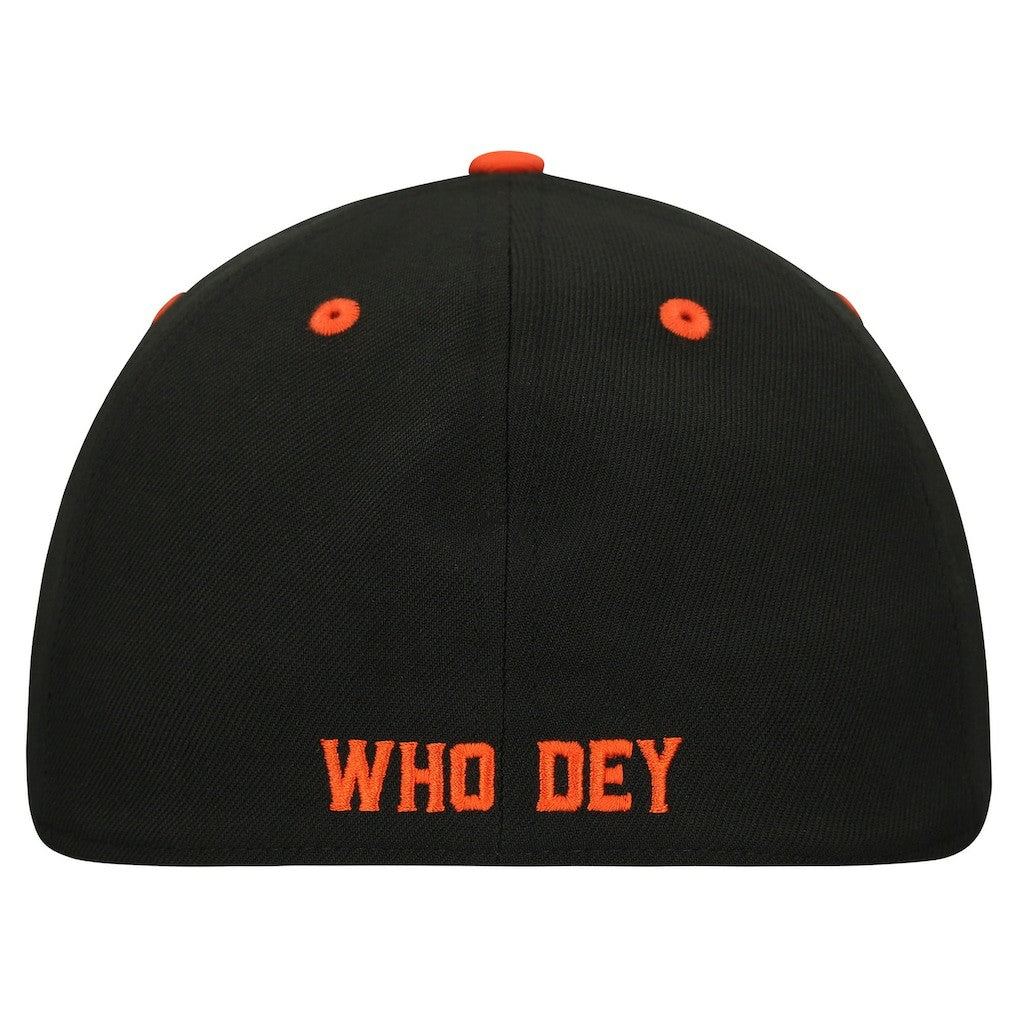 Cincinnati Bengals New Era STREAK Season Ticket Member 39THIRTY Flex Hat Black