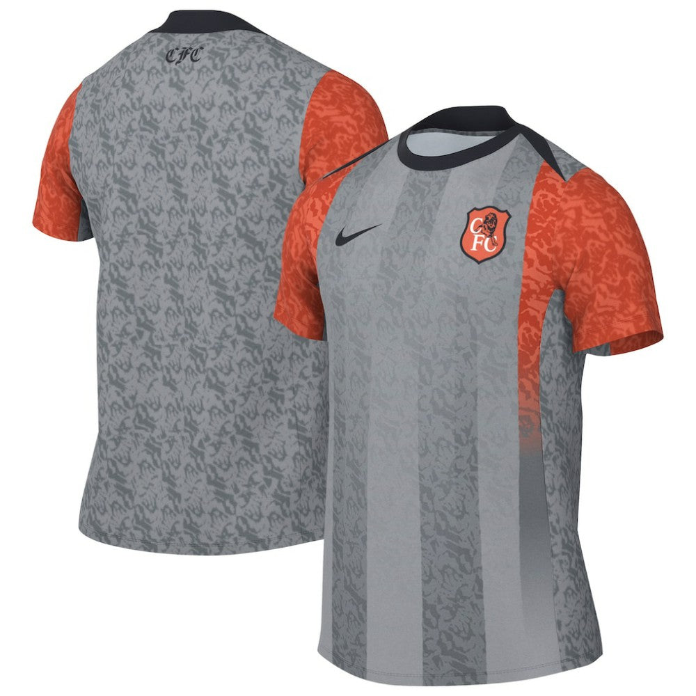 Chelsea 2025/26 Academy Pro Pre-Match Top Gray shop