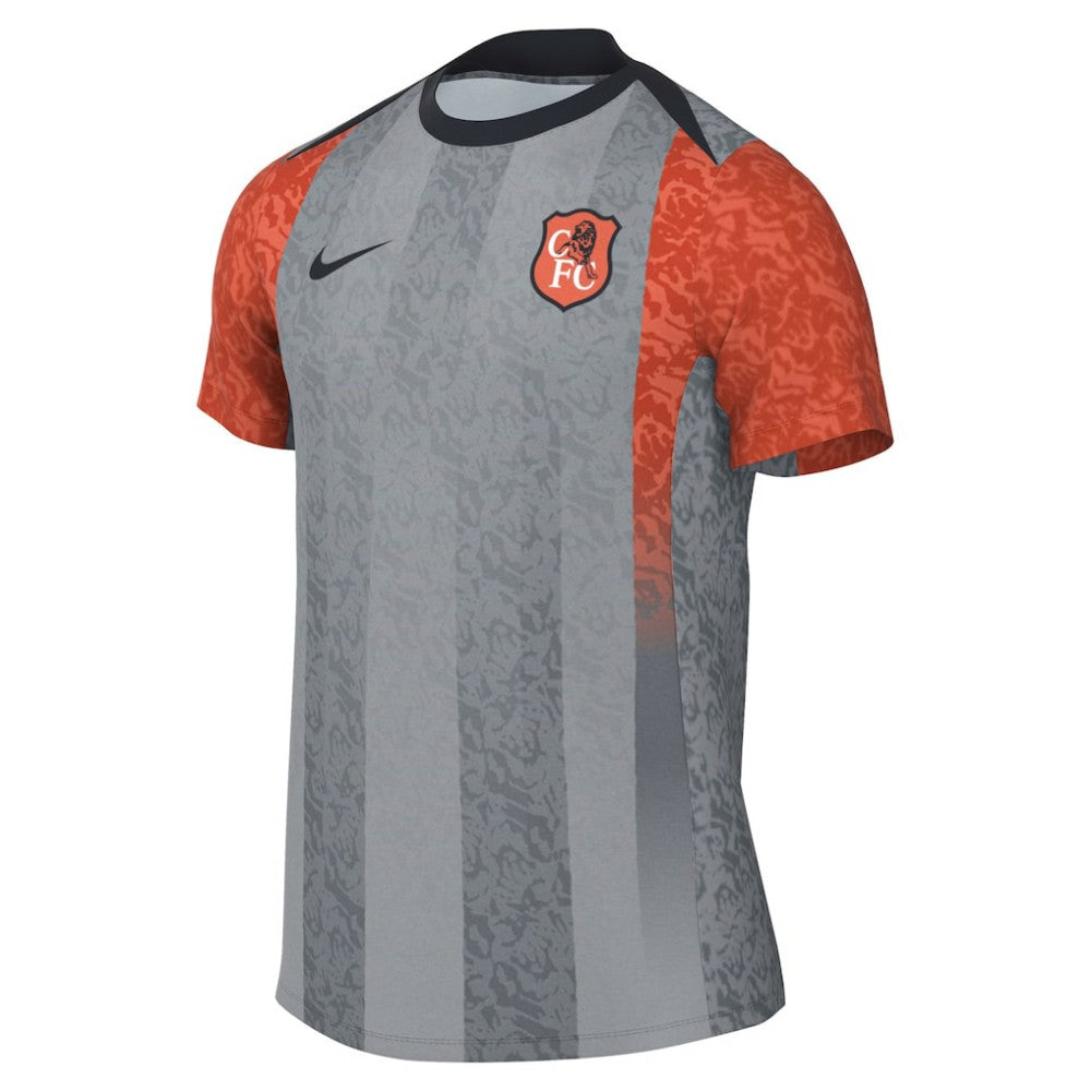 Chelsea 2025/26 Academy Pro Pre-Match Top Gray shop