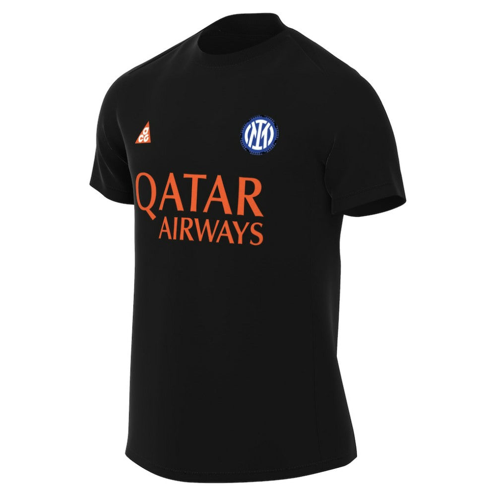 Inter Milan Academy Pro Dri-FIT Pre-Match Top Black