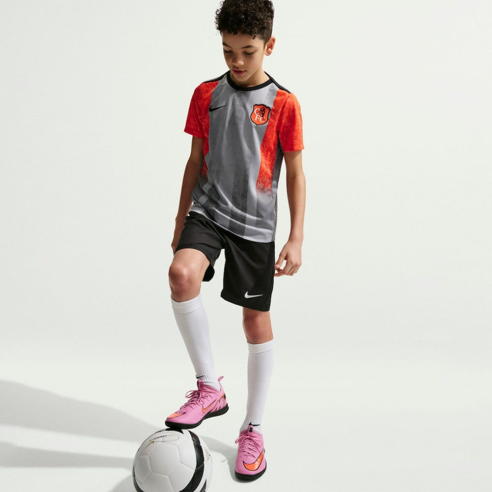 Chelsea Youth 2025/26 Academy Pro Pre-Match Top Gray