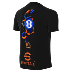 Inter Milan Youth Pre-Match Dri-FIT Top Black shop