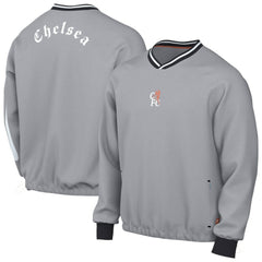 Chelsea 2025/26 Academy Shell Pullover Gray
