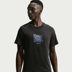 Paris Saint-Germain Men's Banner T-Shirt Black