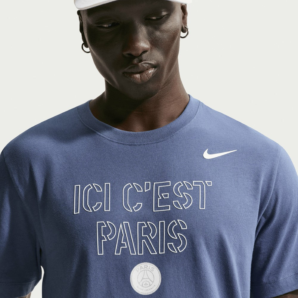 Paris Saint-Germain Men's Team Pride T-Shirt Blue