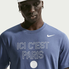 Paris Saint-Germain Men's Team Pride T-Shirt Blue