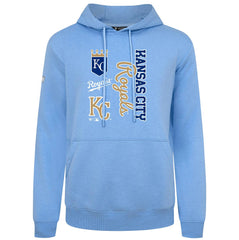 Kansas City Royals Levelwear Crown Podium Pullover Hoodie - Light Blue Hoodies