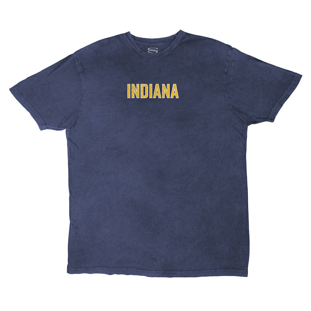 Indiana Pacers Stadium Essentials Unisex Oversized Vintage Wash T-Shirt Denim