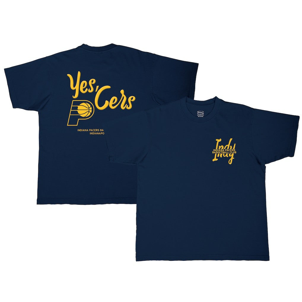 Indiana Pacers Stadium Essentials Unisex Urban T-Shirt Navy