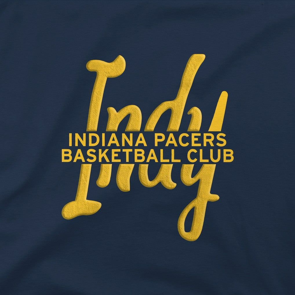 Indiana Pacers Stadium Essentials Unisex Urban T-Shirt Navy