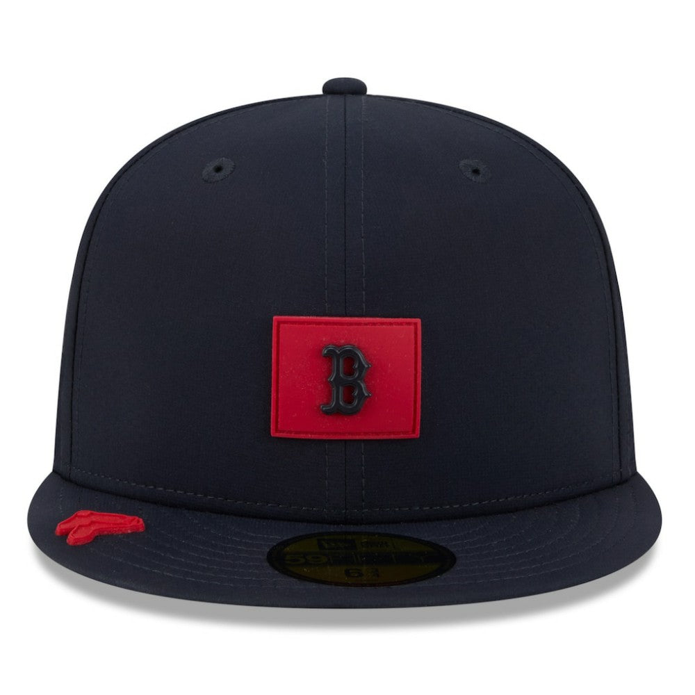 Boston Red Sox New Era 2026 Clubhouse 59FIFTY Fitted Hat - Navy Hats