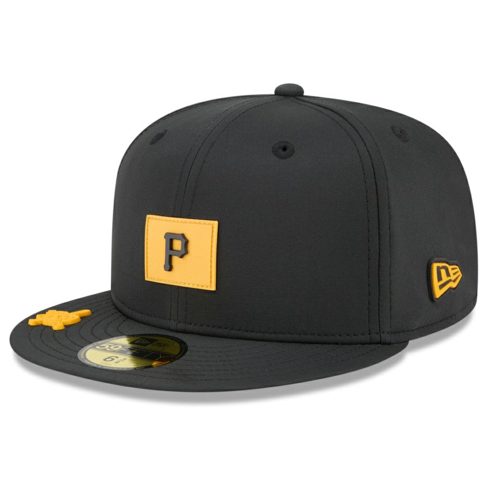 Pittsburgh Pirates New Era 2026 Clubhouse 59FIFTY Fitted Hat - Black Hats