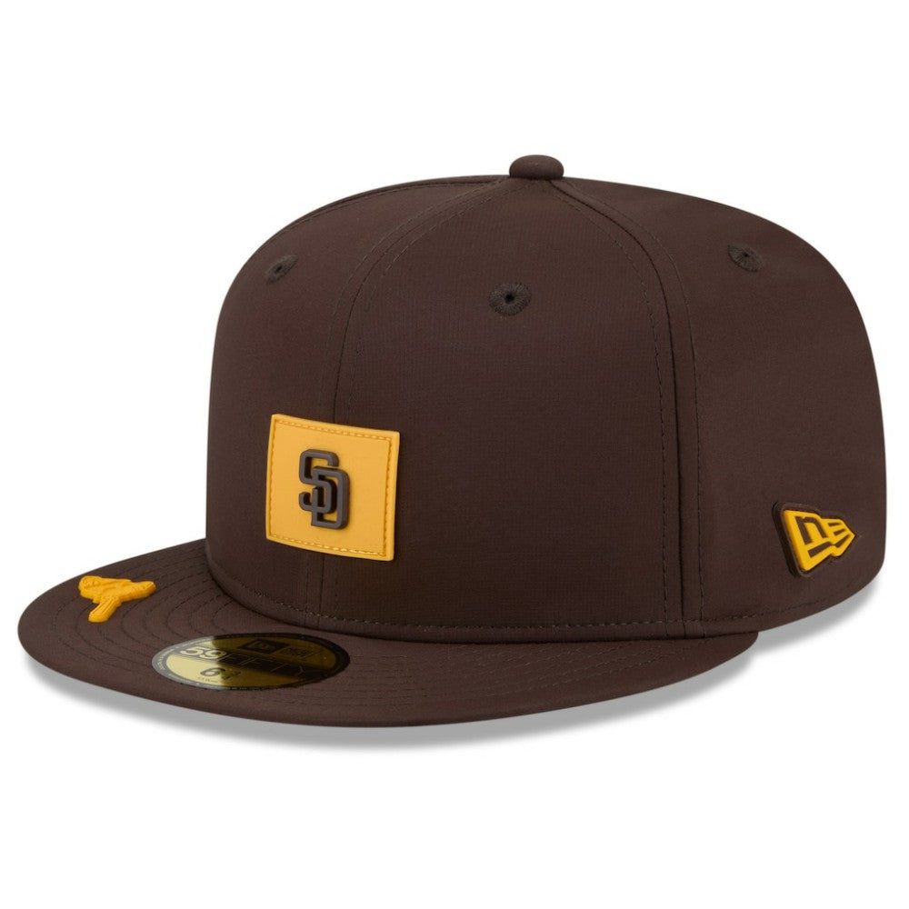 San Diego Padres New Era 2026 Clubhouse 59FIFTY Fitted Hat - Brown Hats