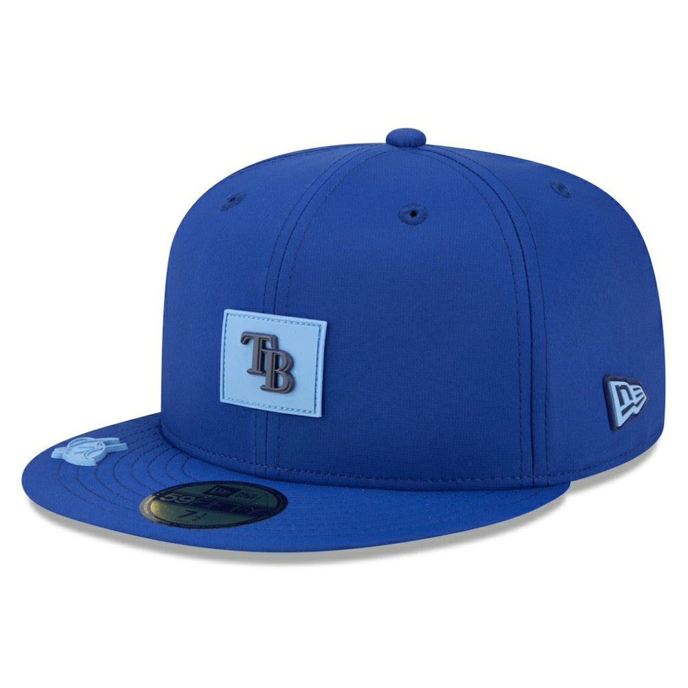 Tampa Bay Rays New Era 2026 Clubhouse 59FIFTY Fitted Hat - Blue Hats