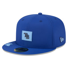 Tampa Bay Rays New Era 2026 Clubhouse 59FIFTY Fitted Hat - Blue Hats