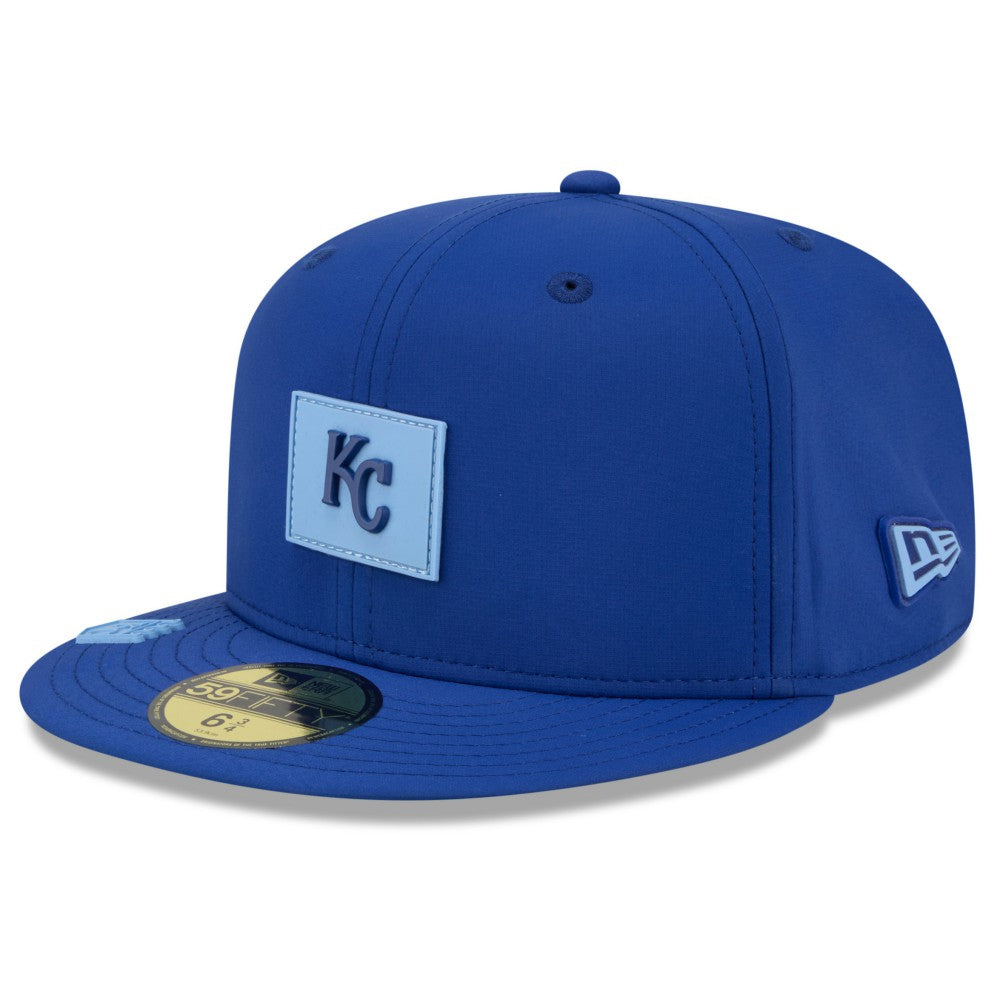 Kansas City Royals New Era 2026 Clubhouse 59FIFTY Fitted Hat - Royal Hats