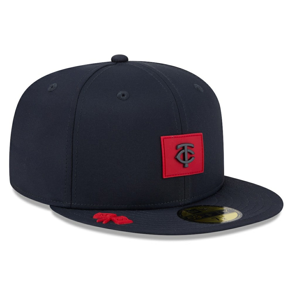 Minnesota Twins New Era 2026 Clubhouse 59FIFTY Fitted Hat - Navy Hats
