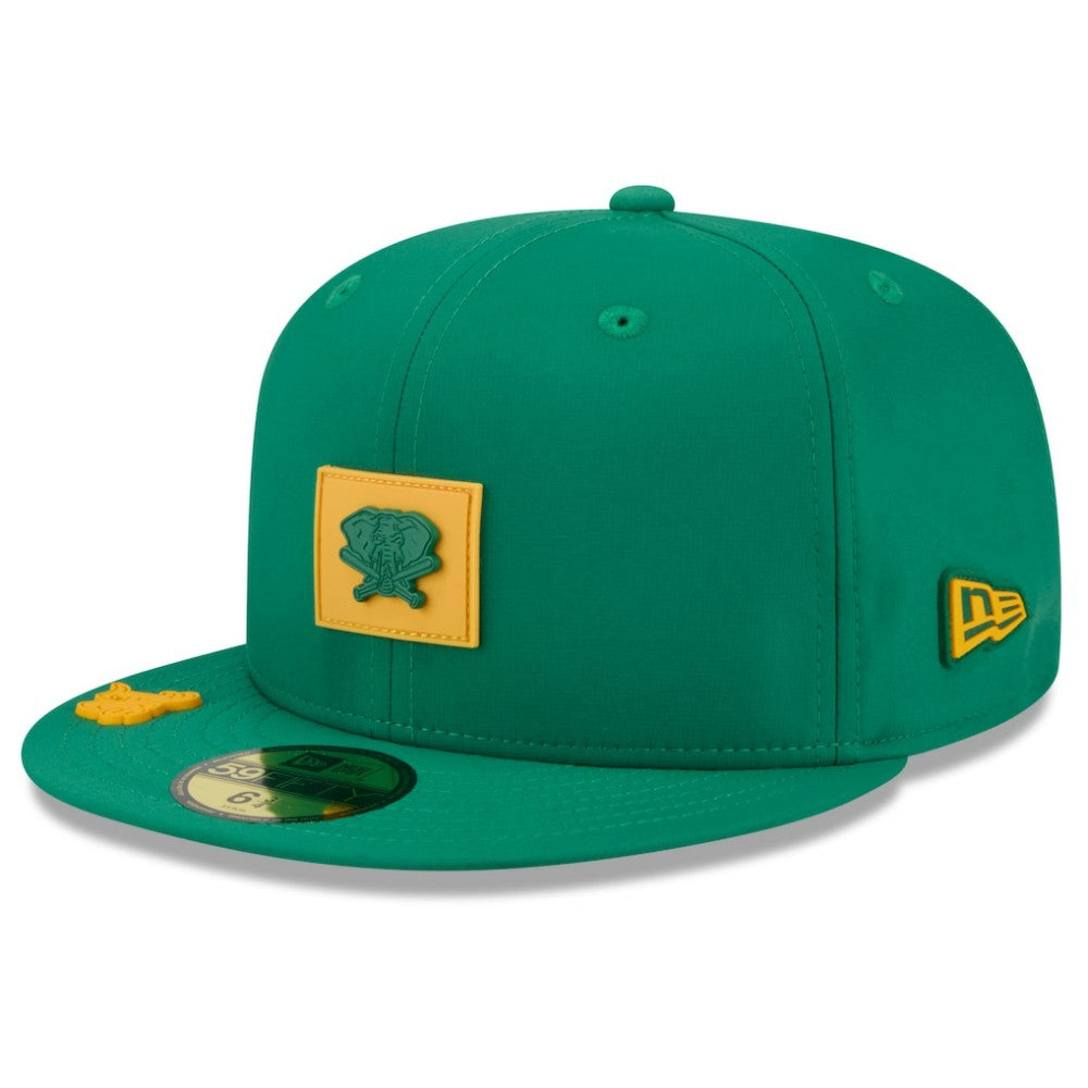 Athletics New Era 2026 Clubhouse Alternate 59FIFTY Fitted Hat - Green Hats