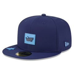 Tampa Bay Rays New Era 2026 Clubhouse Alternate 59FIFTY Fitted Hat - Navy Hats