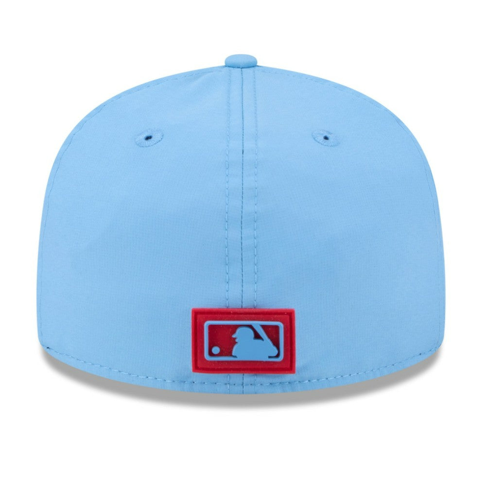 Texas Rangers New Era 2026 Clubhouse Alternate 59FIFTY Fitted Hat - Light Blue Hats