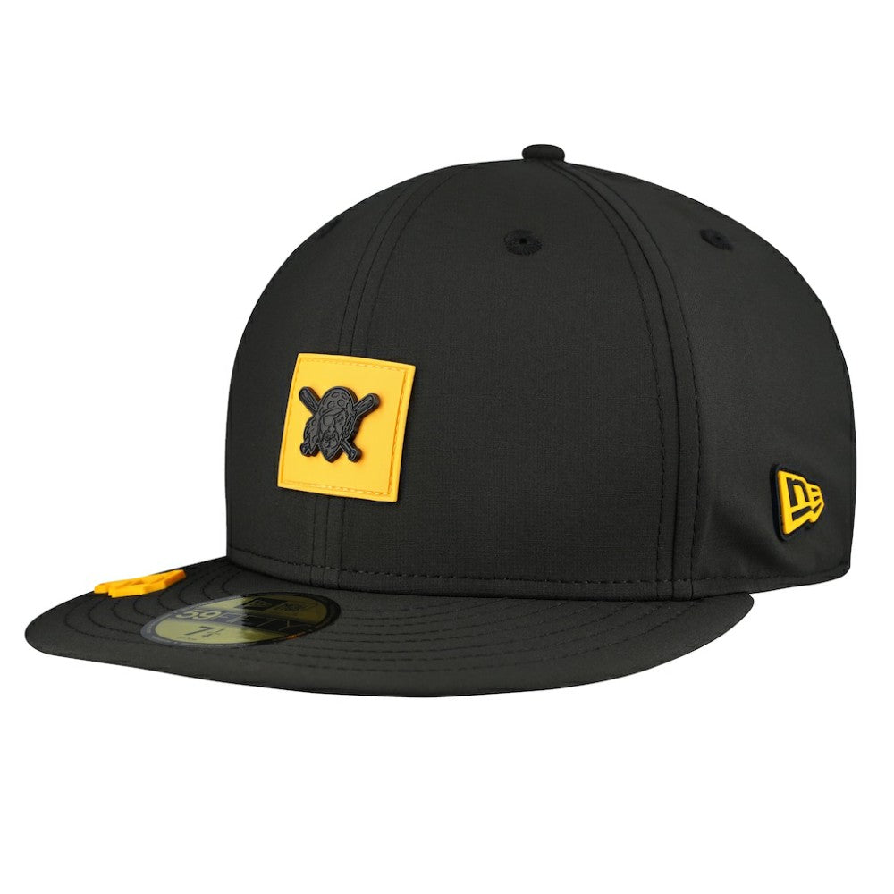 Pittsburgh Pirates New Era 2026 Clubhouse Alternate 59FIFTY Fitted Hat - Black Hats