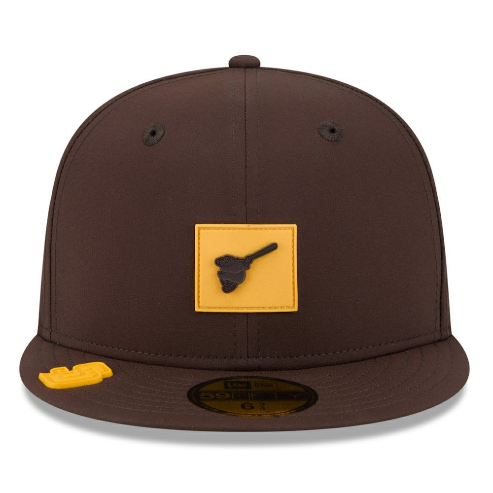 San Diego Padres New Era 2026 Clubhouse Alternate 59FIFTY Fitted Hat - Brown Hats