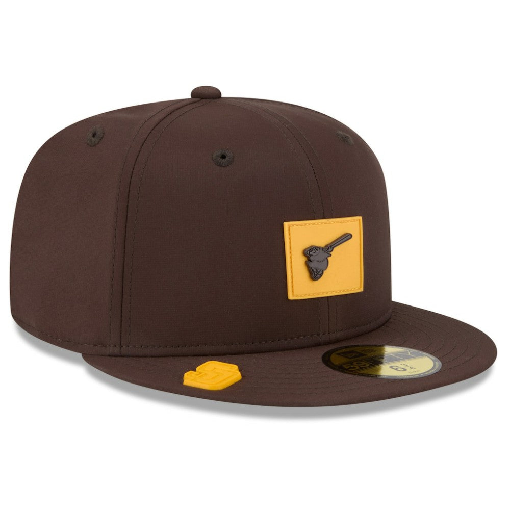 San Diego Padres New Era 2026 Clubhouse Alternate 59FIFTY Fitted Hat - Brown Hats