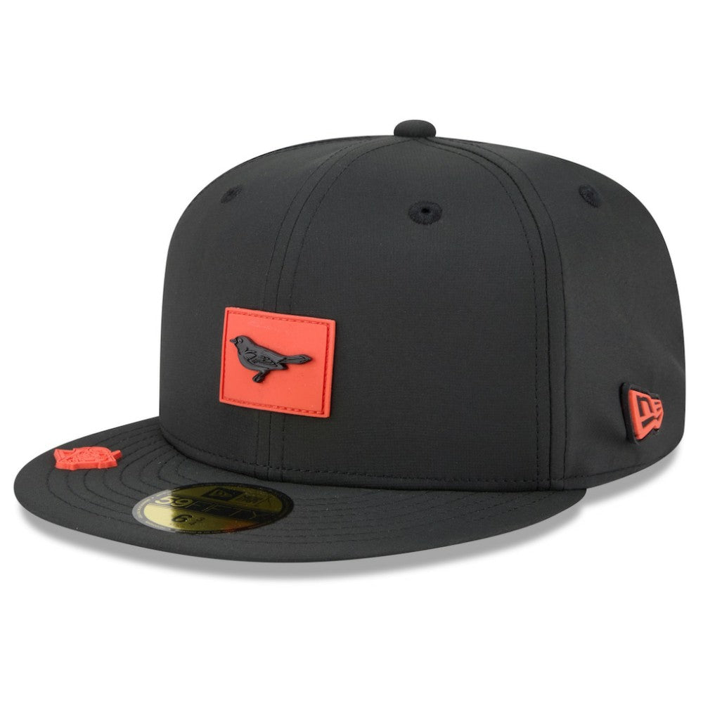 Baltimore Orioles New Era 2026 Clubhouse Alternate 59FIFTY Fitted Hat - Black Hats