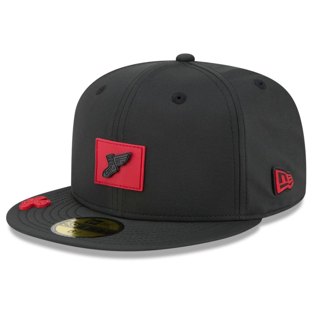 Chicago White Sox New Era 2026 Clubhouse Alternate 59FIFTY Fitted Hat - Black Hats