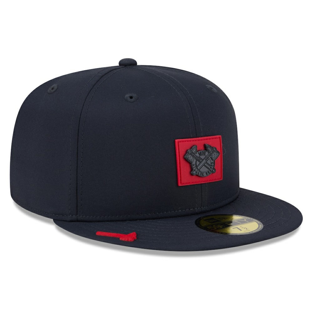 Atlanta Braves New Era 2026 Clubhouse Alternate 59FIFTY Fitted Hat - Navy Hats