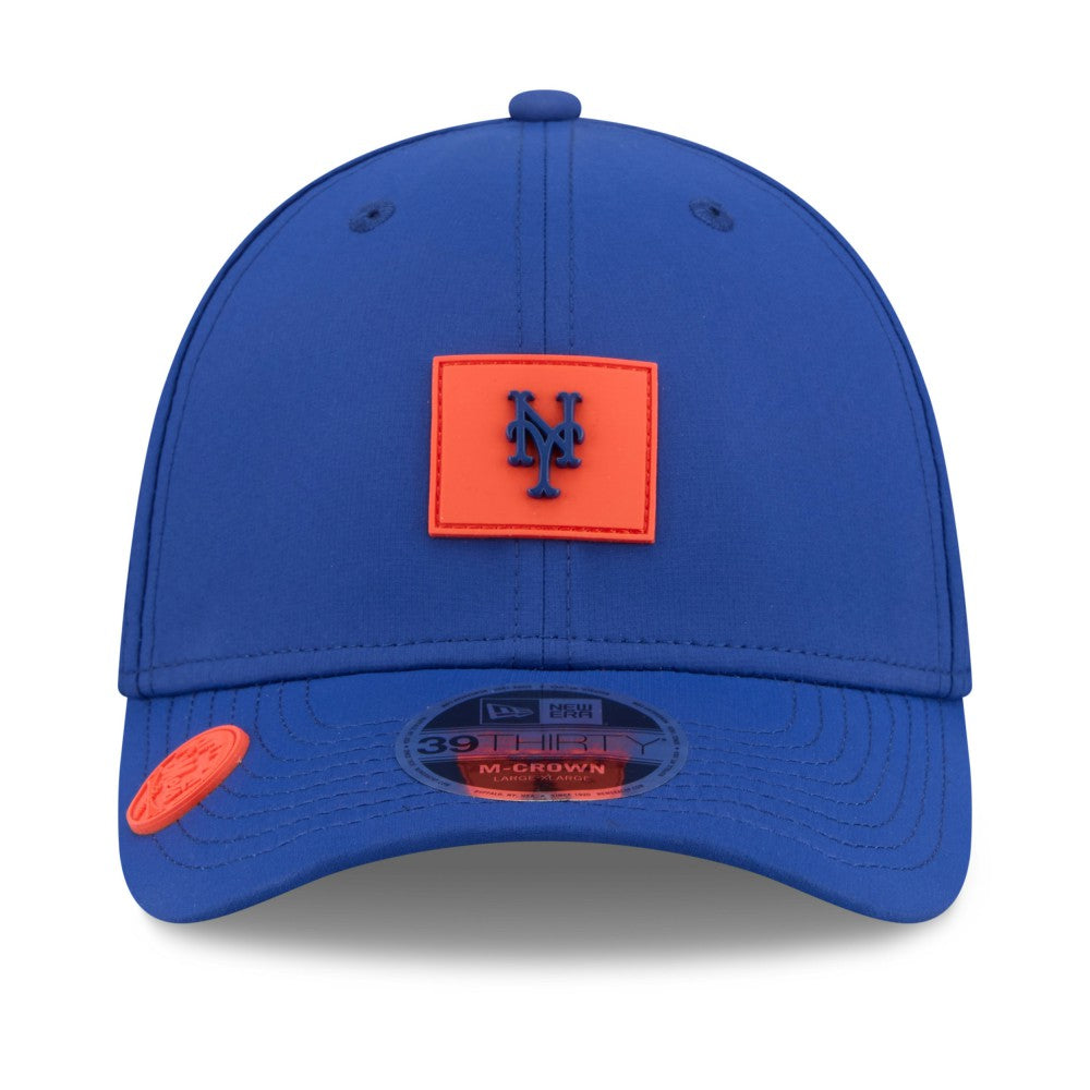 New York Mets New Era 2026 Clubhouse M-Crown 39THIRTY Flex Hat - Royal Hats