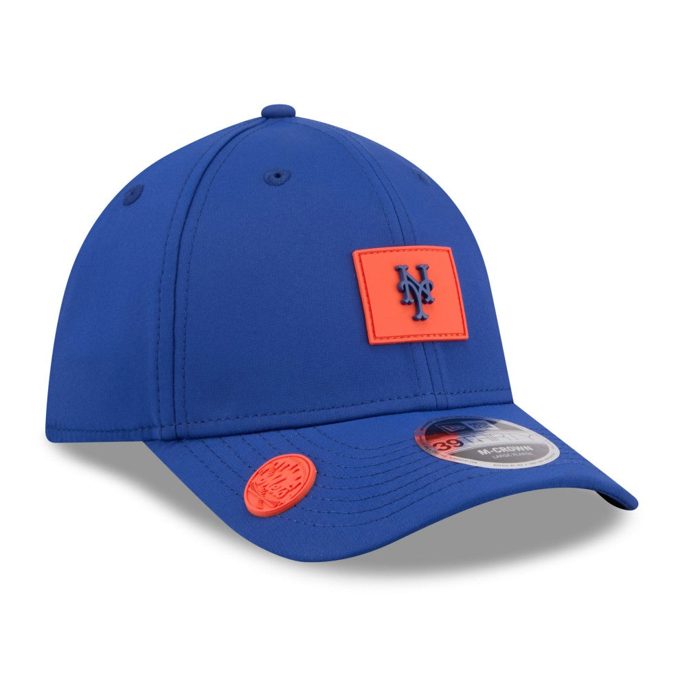 New York Mets New Era 2026 Clubhouse M-Crown 39THIRTY Flex Hat - Royal Hats