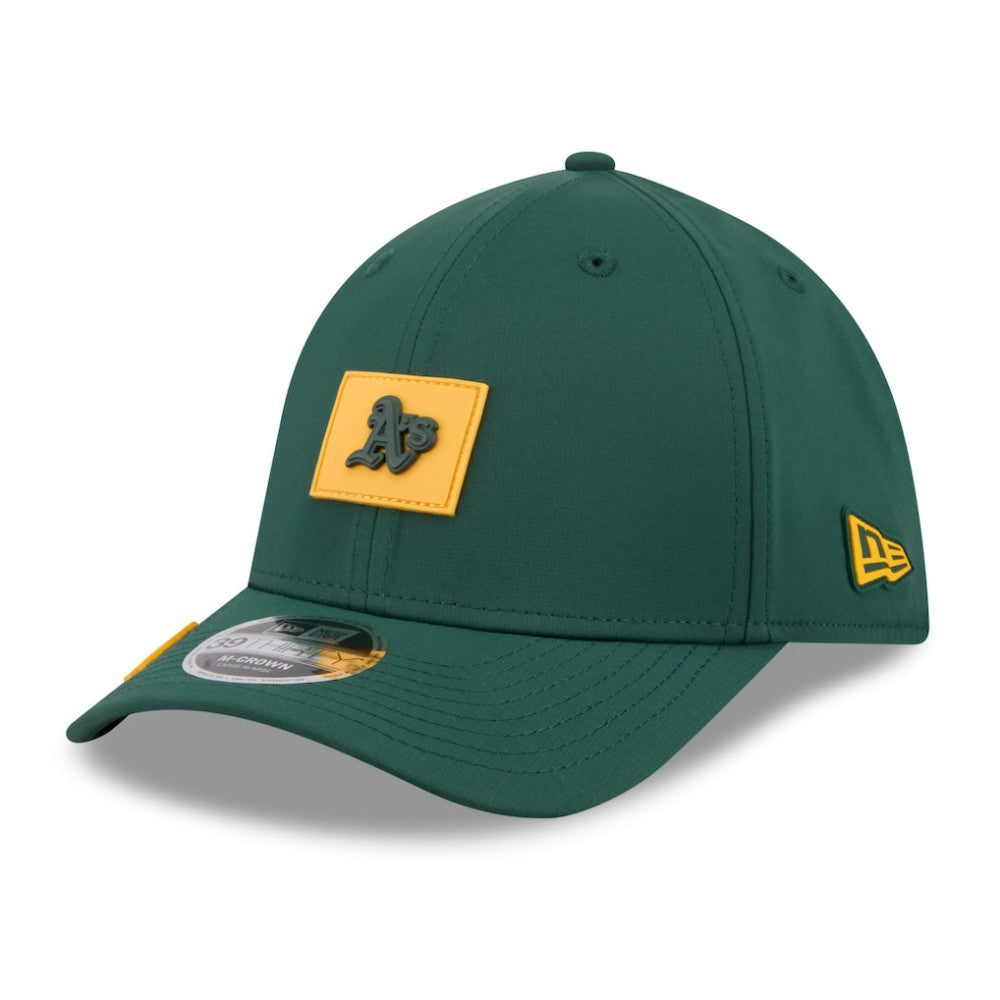 Athletics New Era 2026 Clubhouse M-Crown 39THIRTY Flex Hat - Green Hats