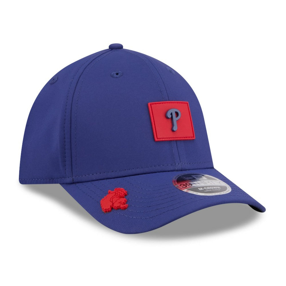 Philadelphia Phillies New Era 2026 Clubhouse M-Crown 39THIRTY Flex Hat - Royal Hats