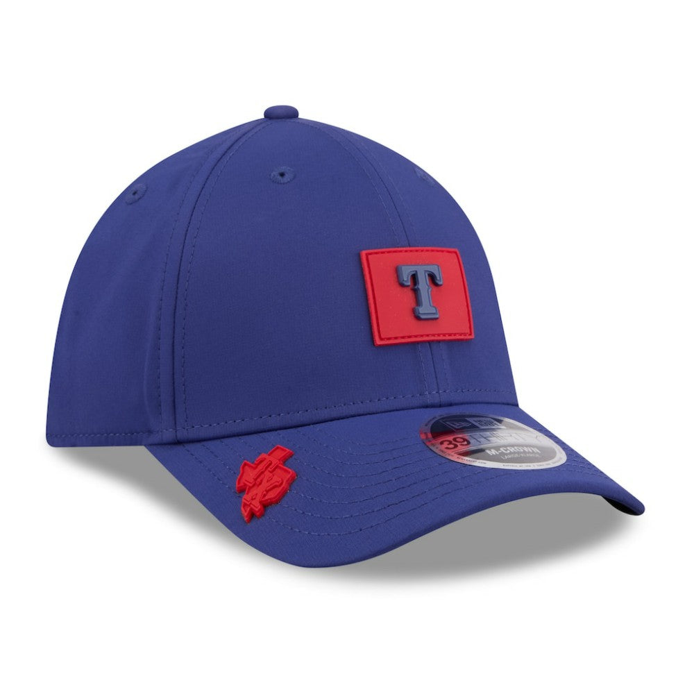 Texas Rangers New Era 2026 Clubhouse M-Crown 39THIRTY Flex Hat - Royal Hats